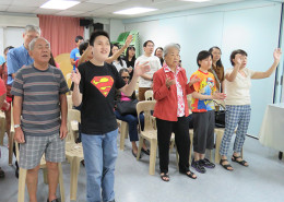 Praise and Worship at GMB English Fellowship