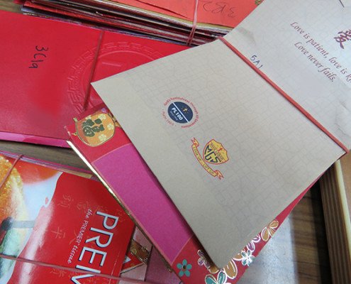 Donation from Paya Lebar Methodist Girls Secondary School