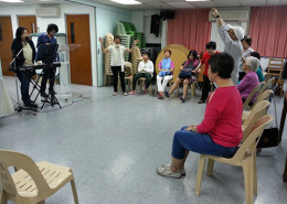 Praise and Worship at GMB English Fellowship